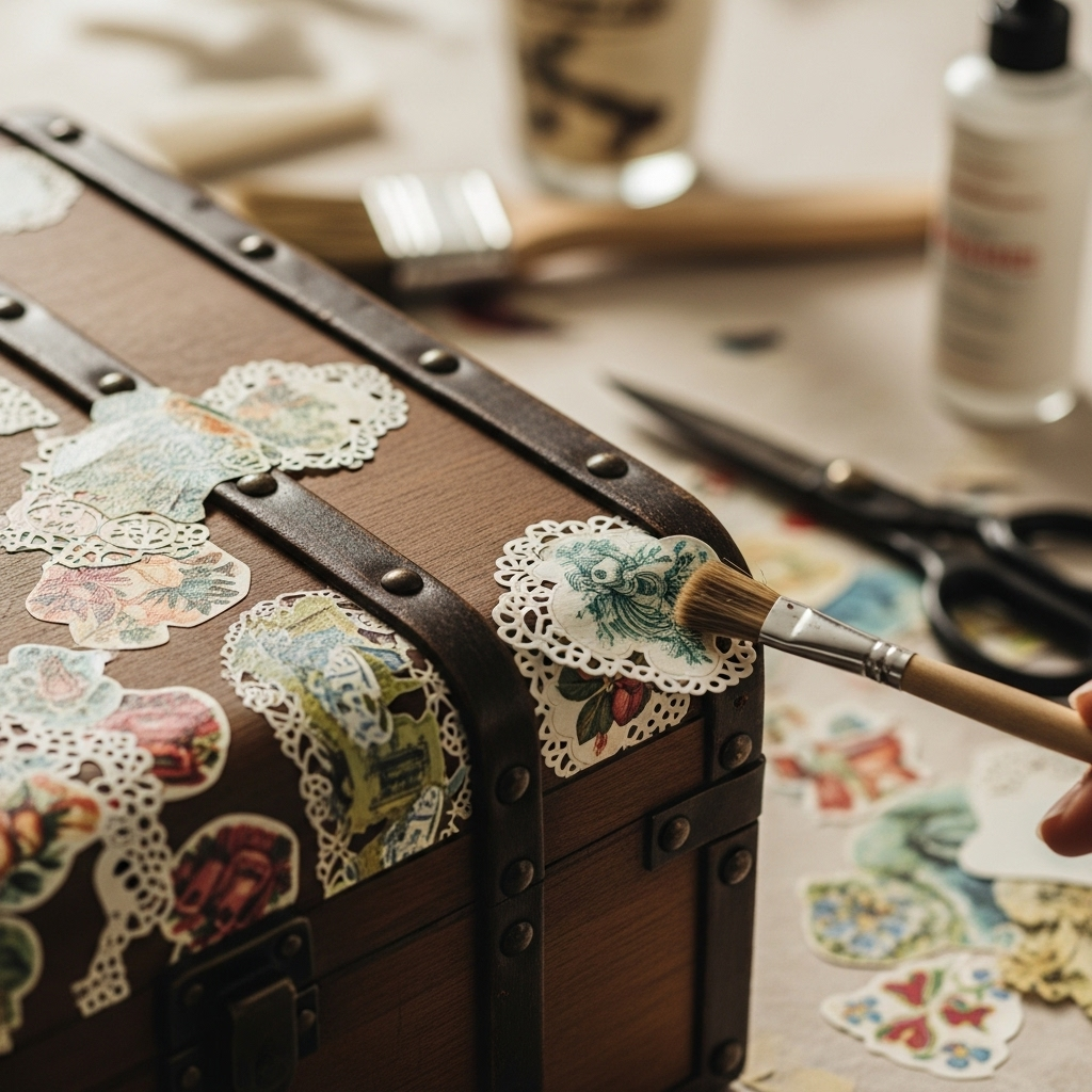 Odkryj magię decoupage: sztuka zdobienia z charakterem